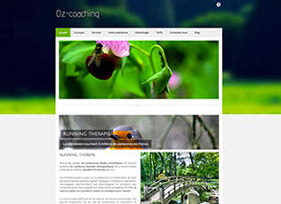 Creation site professionnel - Oz Coaching